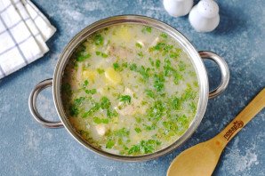 Уха из щуки с рисом