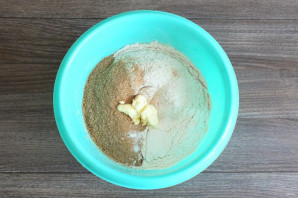 Хлеб из цельнозерновой муки и отрубей