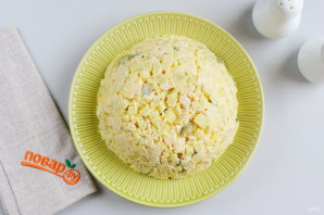 Салат "Божья коровка"