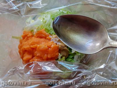 Пекинская капуста в рукаве для запекания