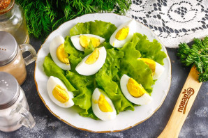 Салат из брюшек семги