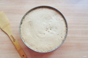 Торт со сливками и ананасами Торт со сливками и ананасами