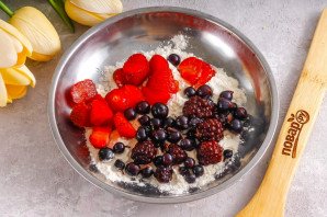 Ягодные капкейки