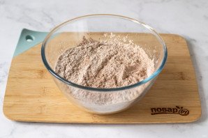 Веганский блинный торт