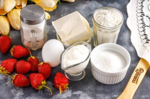 Клубничный пай