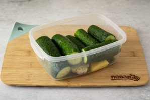 Быстрые малосольные огурчики