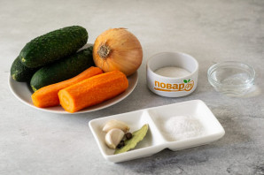 Огурцы по-чешски на зиму