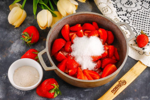 Джем из клубники с агар-агаром