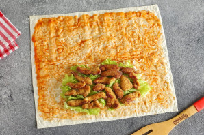 Сэндвич ролл с курицей