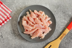 Сэндвич ролл с курицей