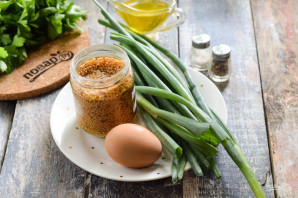 Зеленый луковый соус Зеленый луковый соус