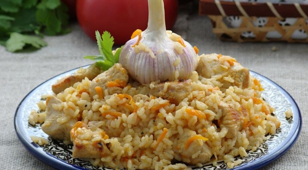 Плов из индейки, пошаговый рецепт с фото