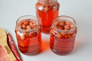 Компот из клубники на зиму