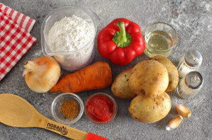 Рулетики из теста с картошкой Рулетики из теста с картошкой