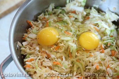 Запеканка из капусты с картофелем и морковью