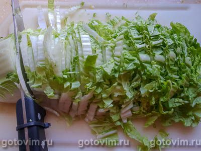 Пекинская капуста в рукаве для запекания