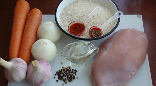 Плов из индейки, пошаговый рецепт с фото