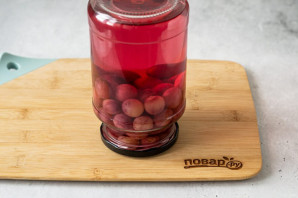  Компот из винограда кишмиш на зиму