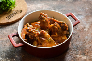 Крылышки в медово-соевом соусе