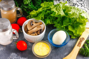 ПП салат с шампиньонами ПП салат с шампиньонами