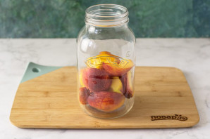 Компот из персиков без стерилизации