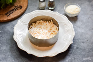 Салат со шпротами и огурцами Салат со шпротами и огурцами