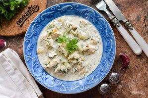 Курица в укропном соусе Курица в укропном соусе