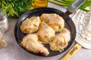 Курица в пивном кляре