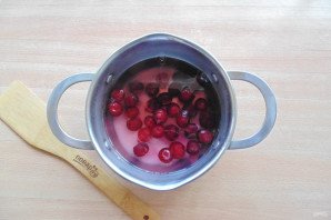 Желе из вишни с агар-агаром