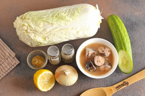 Салат с тунцом и пекинской капустой