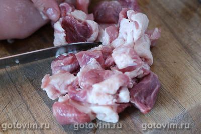 Котлеты из свинины и курицы