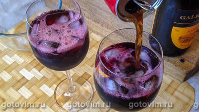 Коктейль из красного вина с колой «Калимочо» (Calimocho/ Kalimotxo)