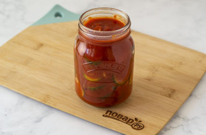 Огурцы в томате на зиму Огурцы в томате на зиму