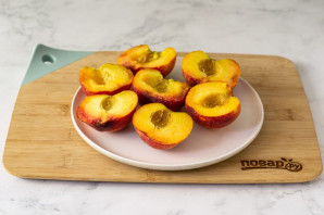 Компот из персиков без стерилизации