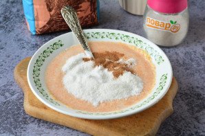 Морковно-яблочное суфле