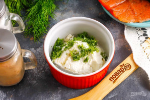 Канапе с красной рыбой