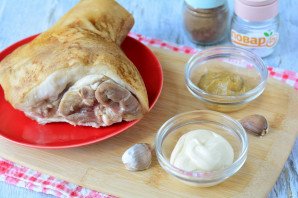 Отварная запеченная рулька в духовке