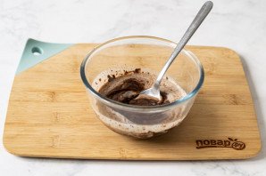 Веганский блинный торт