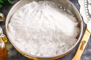 Лещ в соли в духовке Лещ в соли в духовке