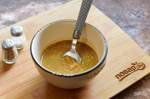 Крылышки в медово-соевом соусе