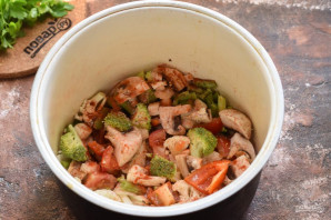 Овощное рагу в мультиварке для диабетиков