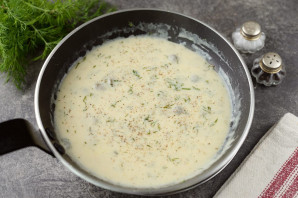 Сливочный соус с каперсами