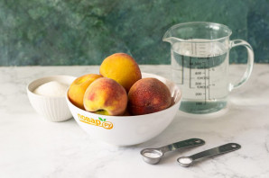 Компот из персиков без стерилизации