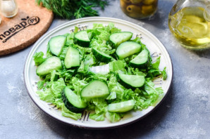 ПП салат из пекинской капусты