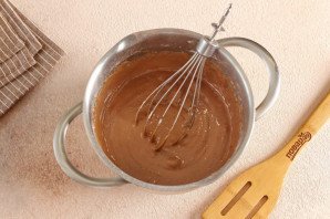 Шоколадный пирог с мандаринами Шоколадный пирог с мандаринами