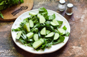 Салат с сыром "Чечил" Салат с сыром "Чечил"