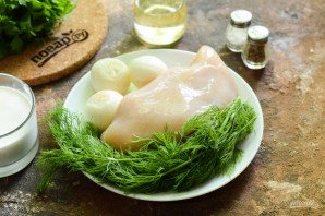 Курица в укропном соусе Курица в укропном соусе