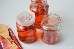 Компот из клубники на зиму