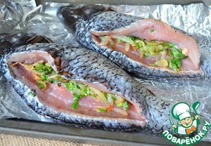 Карп с жареным луком