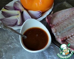 Медовая скумбрия-гриль